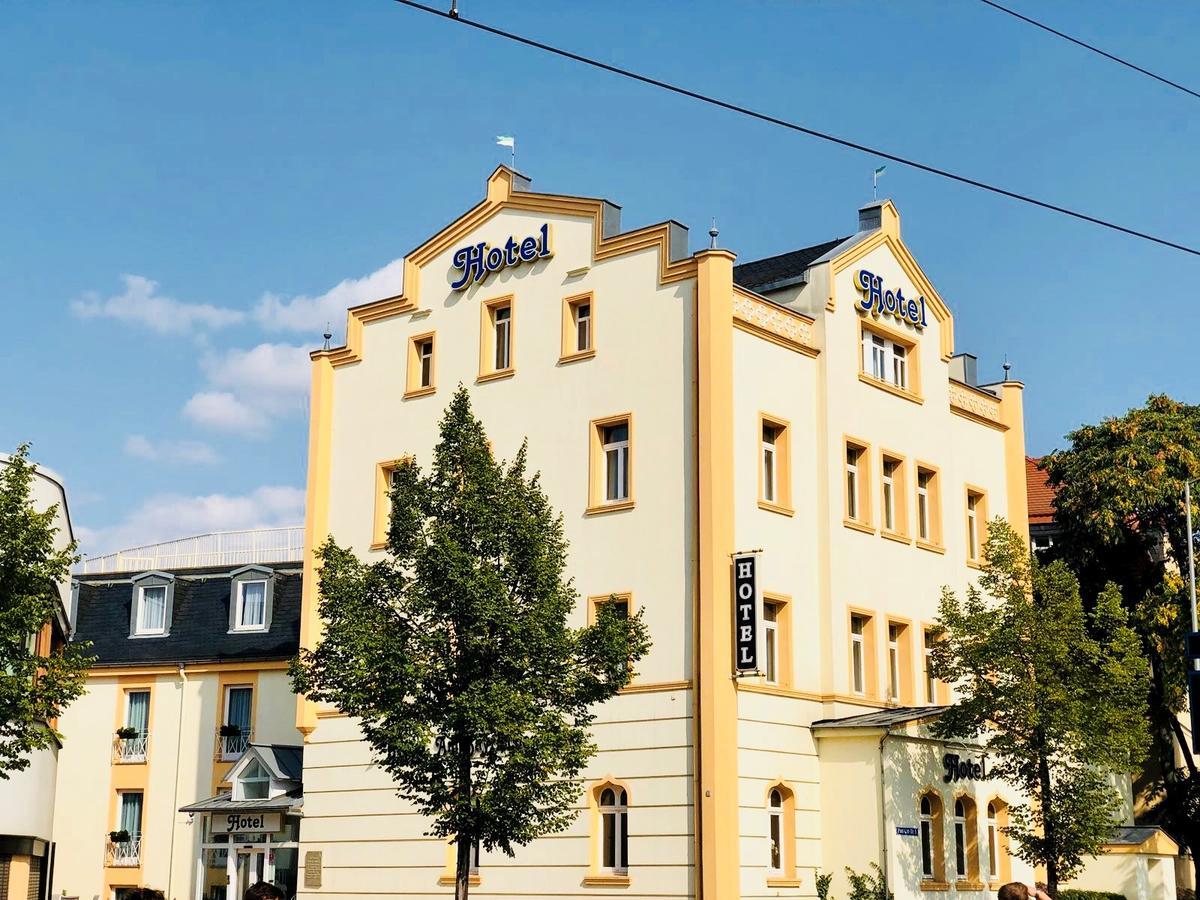 Hotel Am Bayrischen Platz ライプツィヒ エクステリア 写真