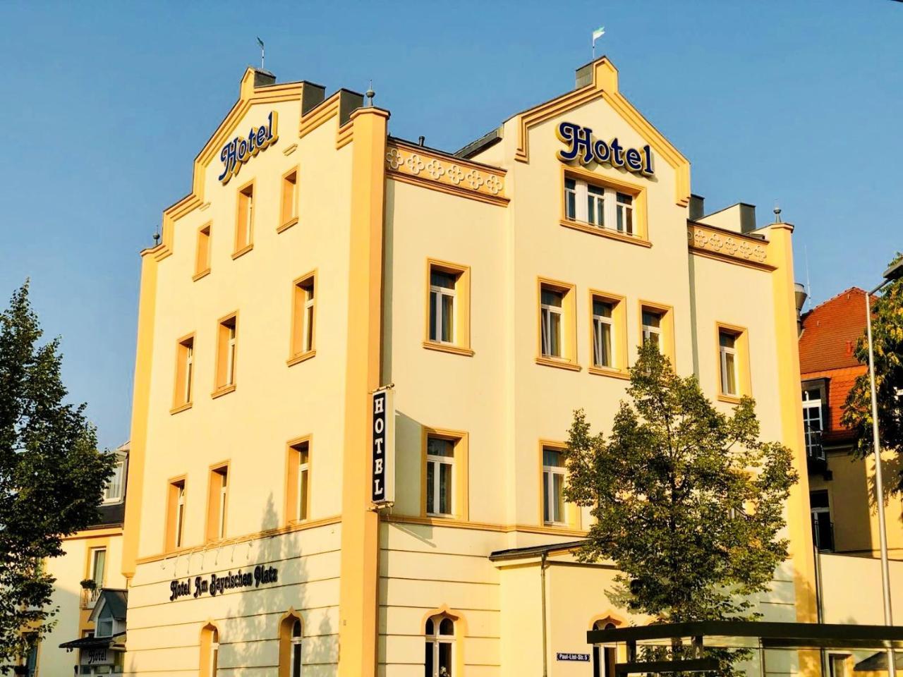 Hotel Am Bayrischen Platz ライプツィヒ エクステリア 写真